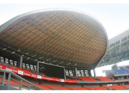 蛟河体育看台案例